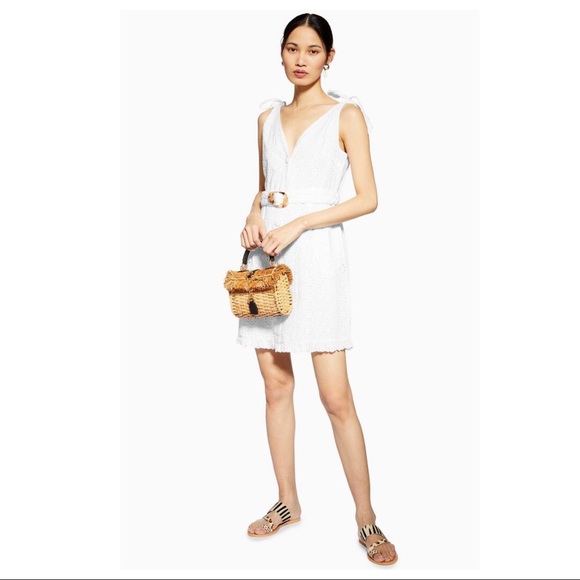 TOPSHOP EMBROIDERED MNI DRESS - Picture 7 of 7